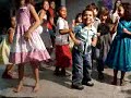 Emanuel dando show na dan�a do quadrado