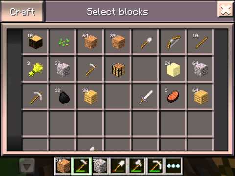 how to harvest minecraft pe