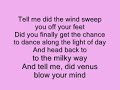 Drops of Jupiter-Train WITH LYRICS Drops of Jupiter-Train WITH LYRICS