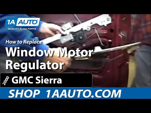 How To Install Replace Window Motor GMC Sierra 99-06 1AAuto.com