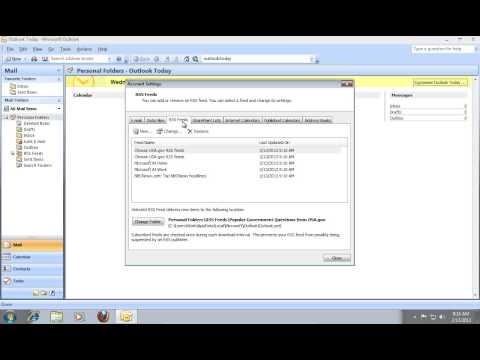 how to remove rss feeds