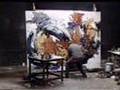 One more clip from Karel Appel's studio