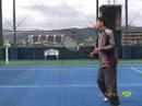 【硬式テニス】野木コーチのボレーショット映像／横