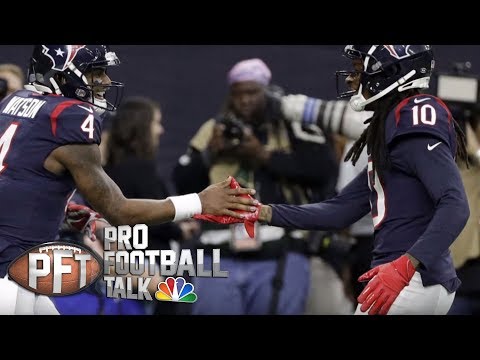 Video: Texans' Watson-to-Hopkins combo unstoppable, plus more from Week 17 | Pro Football Talk | NBC Sports