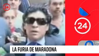 La furia de Maradona  24 Horas TVN Chile