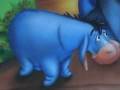 Alz aerografie airbrush winnie pooh bedroom