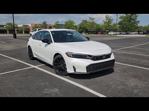 Certified Used 2025 Platinum White Pearl Honda Sport image 1