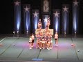 Team Chinese Taipei, Cheer all female, Helsinki Finland 2007