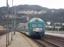 INCROCIO DI TRENI AD ALBISOLA INCROCIO DI TRENI AD ALBISOLA