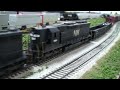 OHIO VALLEY SIPPING AND SWITCHING DCCTRAIN SPONSORED LAYOUT part 3 Lakota Oct 09