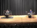 \"Drum Duet\" 2007 WHS Talent Show
