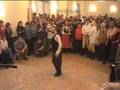 219 Pécel ball  László Csatai dances the Lőrincréve Pontozó.  Csidu  pontozót táncol