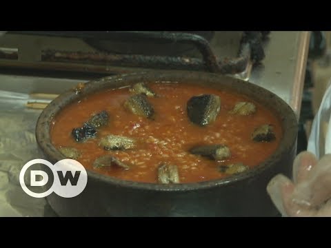 Montenegro: Global Snack mit Aal - Aal-Risotto vom Skutarisee | DW Deutsch