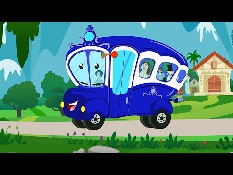 Wheels on The Bus Go Round And Round | Kids Songs | Nursery Rhymes