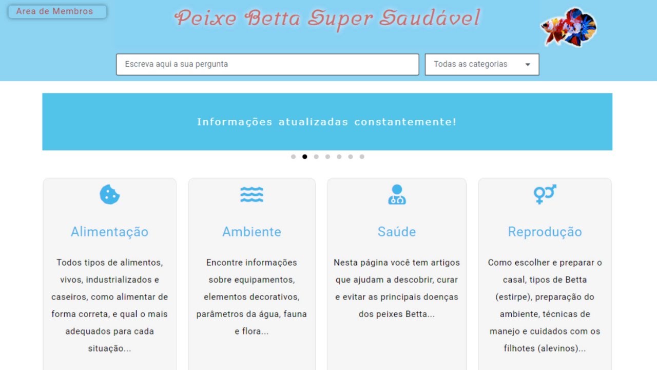 Suporte Primeiros Passos 3 Peixe Betta Super Saud vel
