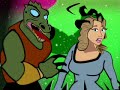 Captain Kirk, Gorn, Slime Devils & Scatterpacks (music + cartoon story) Captain Kirk, Gorn, Slime Devils & Scatterpacks (music + cartoon story)