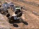 mix of different off road vehicles competing in a rock race at custom differentials in missouri.