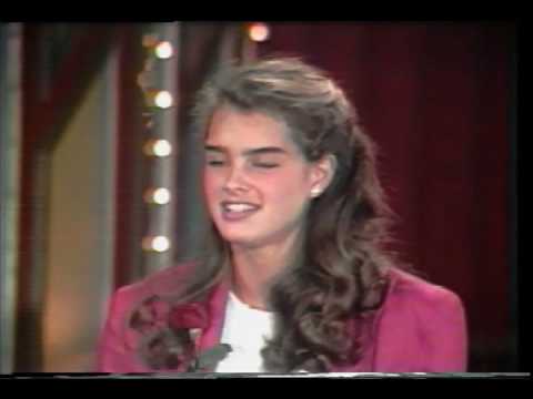 Brooke Shields in bed