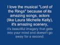 LORD OF THE RINGS MUSICAL.wmv