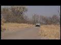 Driving in Botswana