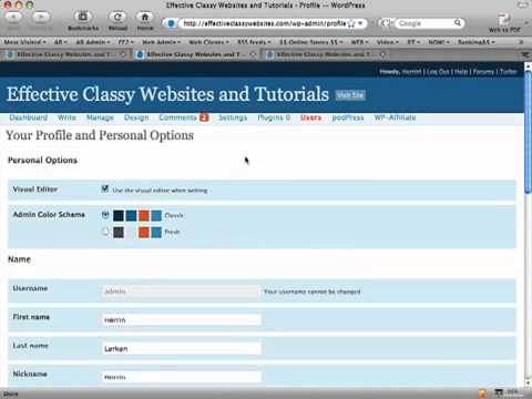 Managing Comments In Wordpress 2 6 - Screencast Tutorial