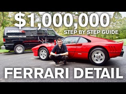 $1,000,000  Ferrari Restoration Detail