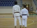 Kagawa-sensei demonstrating mawashigeri