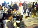 Ethiopian Jewish Israeli drum circle in Jerusalem