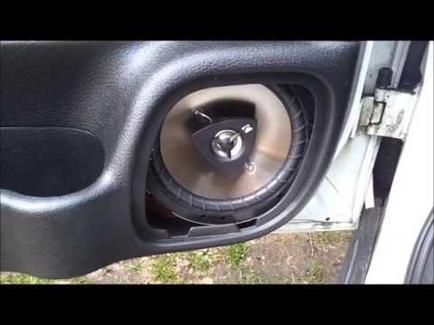 how to change astra h door speakers