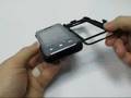 pdair Aluminum Metal Case for Samsung SPH-M800 (Black)