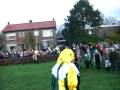 Sinterklaas blij na landing Zwarte Piet Jan Harmenshof Geldermalsen
