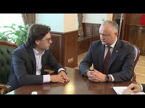 Președintele țării a avut o întrevedere de lucru cu noul ministru al Afacerilor Externe și Integrării Europene