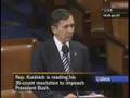 Kucinich: Articles of Impeachment: Warrantless Surveillance