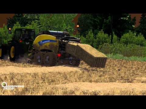 AgrovekaGroup "Ž.Ū.B" | Straw baling | Farming Simulator 2015(Multiplayer)