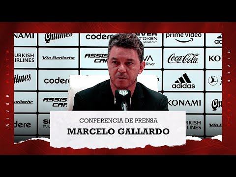 Marcelo Gallardo en conferencia de prensa (17/4/2022)
