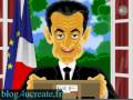 videos de Nicolas Sarkozy Voeux de Bonne Annee 2009 cybercarte parodie carte parlante