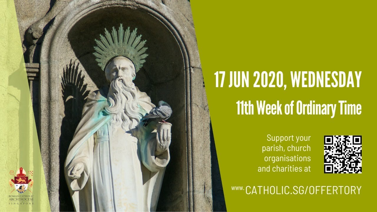 Catholic Daily Mass Online 17th June 2020