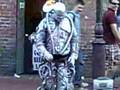 Robot Dude on Boubon St.