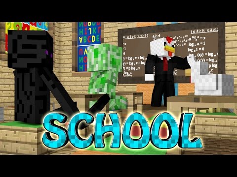 school - Minecraft gets a new mods and that's the School Mod! The School Mod allows you to use your textbooks to create some amazing structures, kill monsters and even play sports! ▭▻ SUBSCRIBE:...