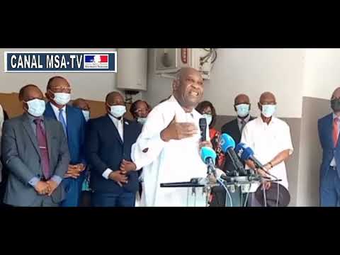 COTE D' IVOIRE: LAURENT GBAGBO RECLAME SON INSCRIPTION SUR LA LISTE ELECTORALE