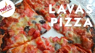 Lavaştan Pizza Yapımı - Kolay Ev Yapımı Pizza