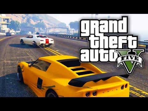 GTA 5 Online - STOLEN CARS & STREET RACES! (GTA V Online)