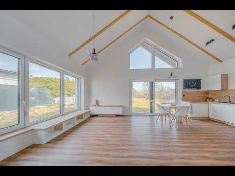 Video Prodej moderní novostavby 4+kk, Hořiněves – velkorysý pozemek 1815 m2, moderní technologie