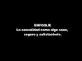 Y vos, ¿hablás de tu sexualidad?