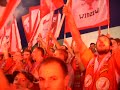 Widzew - Korona. Oprawa Widzewa (1)