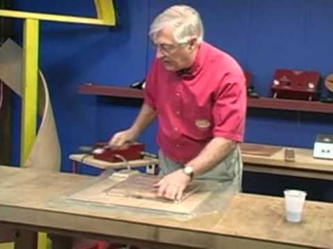 how to veneer a door