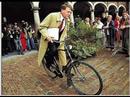 Donner op de fiets