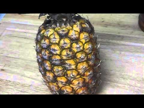 how to juice pineapple with skin