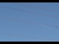 A Day of On/Off Chemtrail Jets