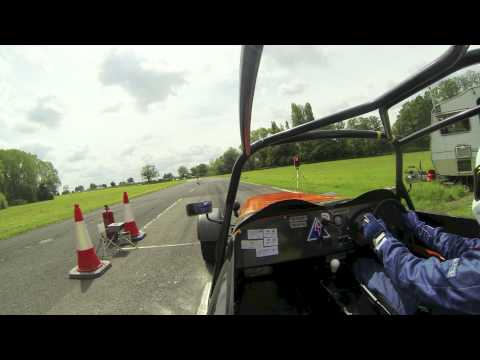 2.1 litre - Run 2 98mph over the line. and 34.68 overall - Westfield 2.1l Zetec - 250bhp.
